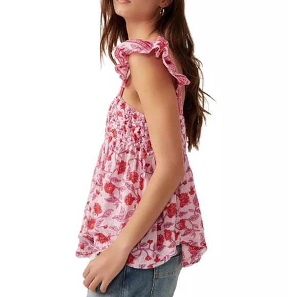 Free People Cotton Nala Floral Babydoll Tank - Picture 10 of 13